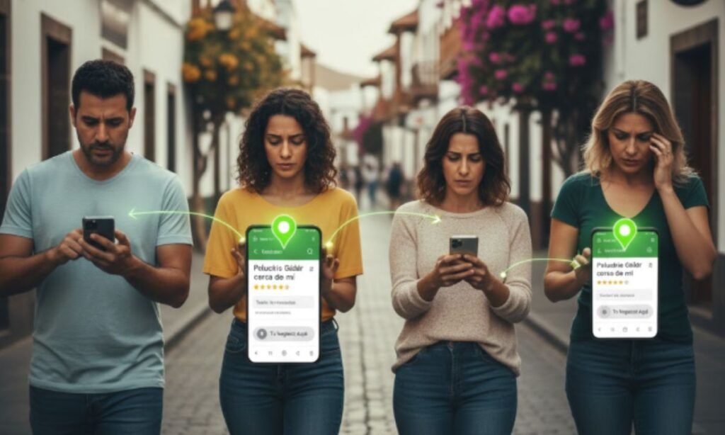 no te encuentran personas buscando negocios locales en Google Maps desde el móvil