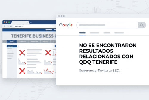 ¿por que no aparece mi pagina qdq en google?
